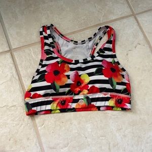 Senita Flowered Sports Bra